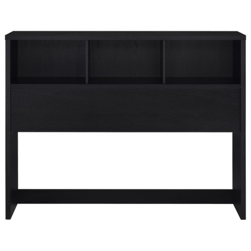 Westpark - 3 Piece Queen Bedroom Set Bookcase Headboard - Black