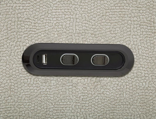 Kennett - Chenille Upholstered Power Recliner Chair - Ivory