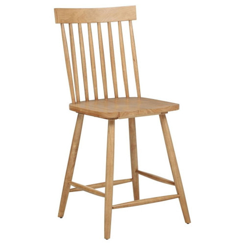 Andrews - Windsor Counter Height Dining Side Chair (Set of 2) - Light Ash