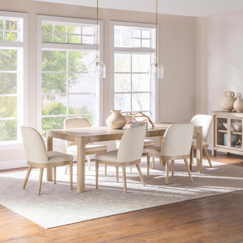 Solano - 7-Piece Extension Table Dining Set - Weathered Mango