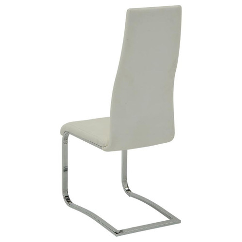 Montclair - Upholstered Side Dining Chair (Set of 4) - White