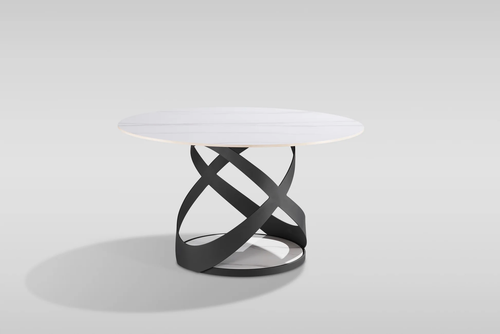 Dimi White and Black 5pc Dining Room Set