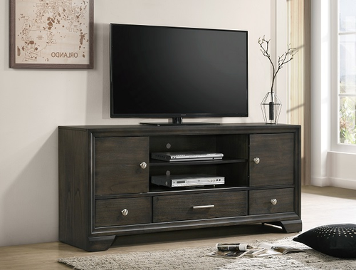 Jaymes Dark Brown TV Stand B6580-7 by Crown Mark