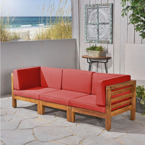 Oana - 3 Piece Sofa Set With Water Resistant Cushions