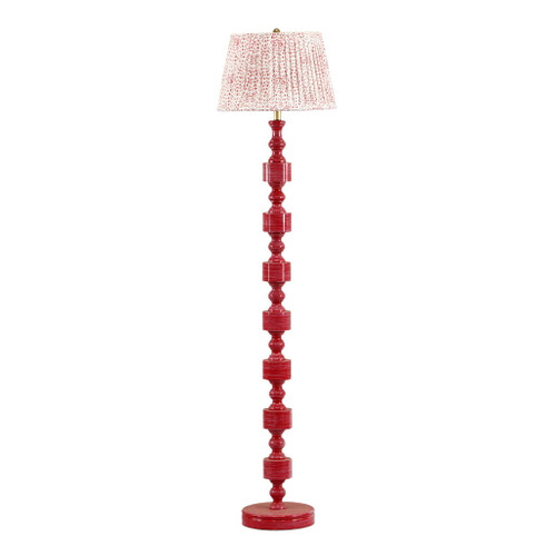 Peggy - Spotted Floor Lamp - Pink
