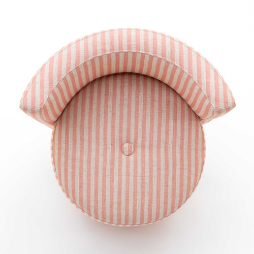 Alyssa - Striped Rolling Desk Chair