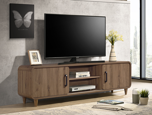 Nyomi Light Brown TV Stand B4920-9 by Crown Mark