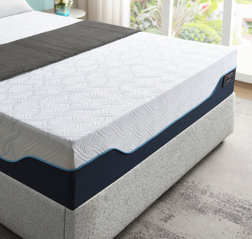 Aqua 12" Gel Memory Foam Mattress