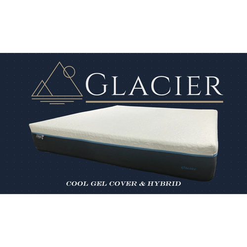 Glacier 12" Gel Hybrid Mattress by New Era Innovations