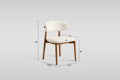 Yomi Walnut Dining Chair