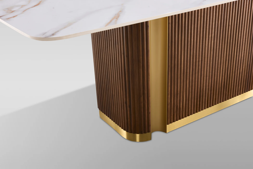 Valente Dining Room Set in Walnut