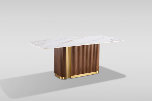 Valente Dining Room Set in Walnut