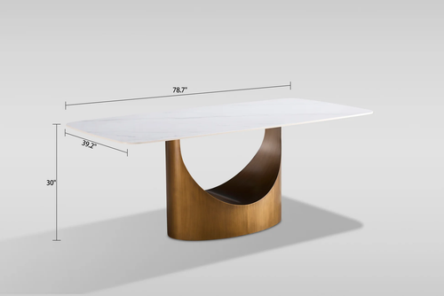 Roxy Dining Room Set in White