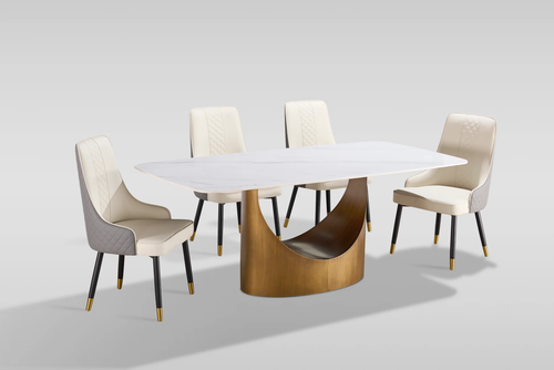 Roxy Dining Room Set in White