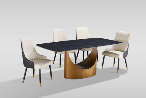 Roxy Dining Room Set in Black