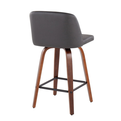 Tintori - Counter Stool With Square Footrest Set