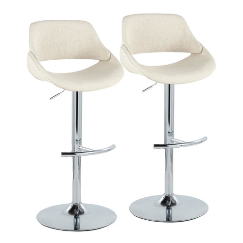 Fabrizzi - Adjustable Bar Stool Set