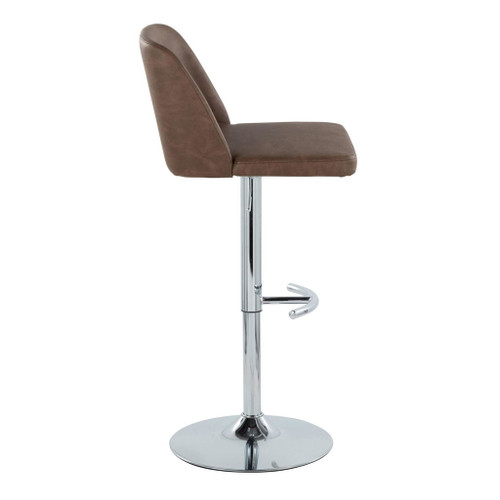 Tintori - Bar Stool With Footrest Set