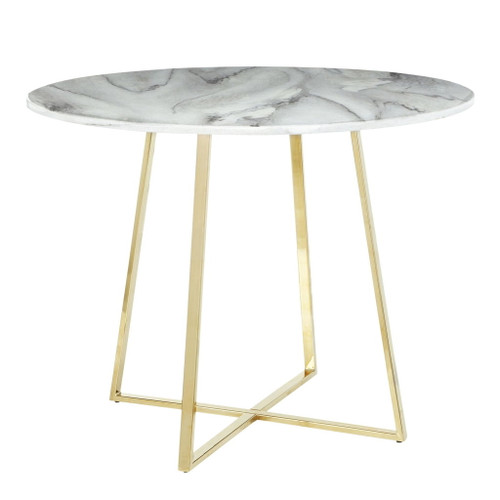 Cosmo - Dining Table - White Marble Top