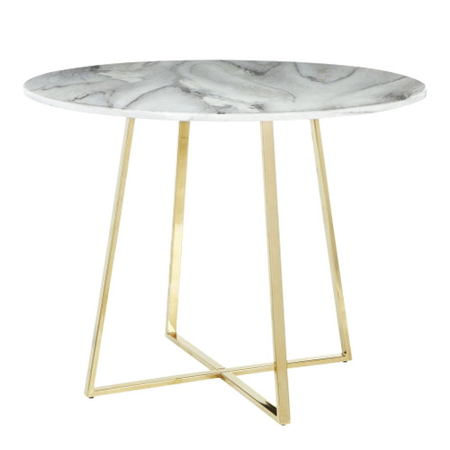 Cosmo - Dining Table - White Marble Top