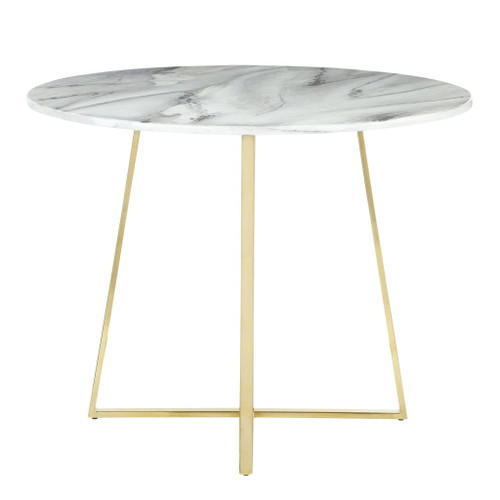 Cosmo - Dining Table - White Marble Top