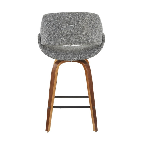 Fabrizzi - Counter Stool - Walnut Legs (Set of 2)