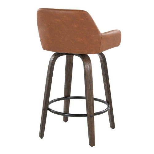 Daniella - 26" Fixed-Height Counter Stool (Set of 2)