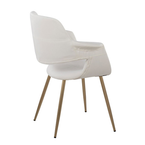 Vintage Flair - Chair (Set of 2) - Gold Legs