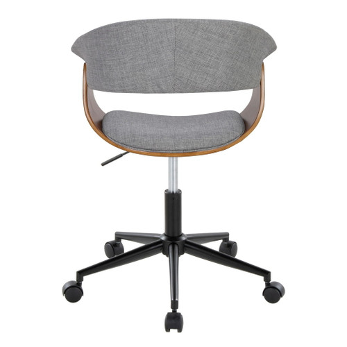 Vintage Mod - Office Chair - Walnut Base