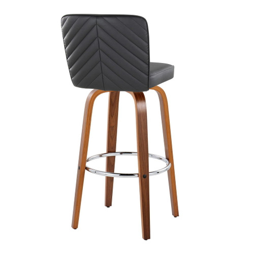 Henry - 30" Fixed-Height Barstool With Swivel (Set of 2)