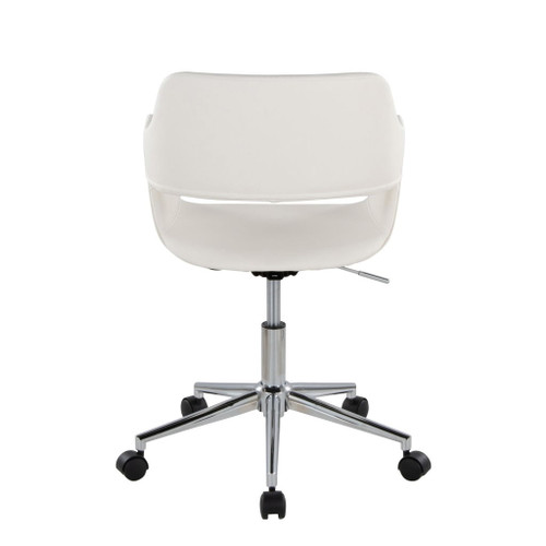 Margarite - Task Chair - Chrome Metal