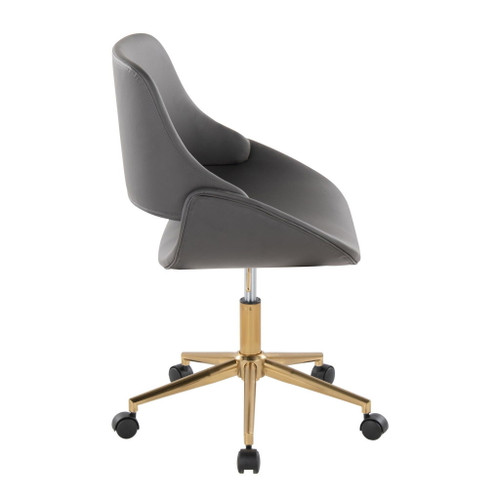 Fabrico - Office Chair - Gold Base