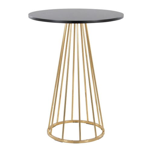 Canary - Counter Table - Gold Metal