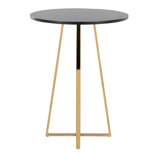 Cosmo - Counter Table - Gold Metal
