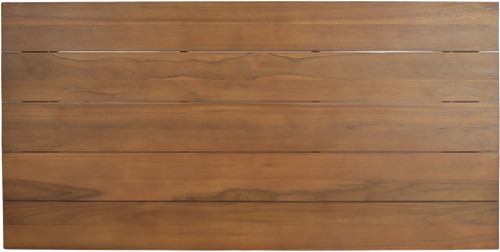 Mirella - Teak Wood 78.75" Outdoor Patio Dining Table - Natural