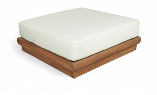 Mirella - Water Resistant Fabric Upholstered Outdoor Patio Modular Ottoman