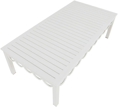Portofino - Aluminum Outdoor Patio Coffee Table