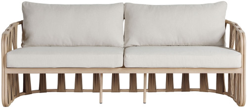 San Pietro - Resilient Waterproof Fabric 90.5" Upholstered Outdoor Patio Sofa