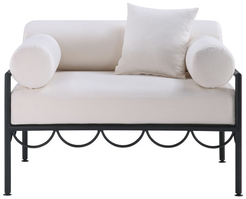 Portofino - Resilient Water Repellent Fabric Upholstered Outdoor Patio Chair