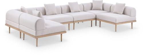 Laguna - 6 Piece 142" Outdoor Patio Modular Sectional