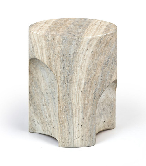Olira - Concrete And Fiberglass Indoor / Outdoor End Table