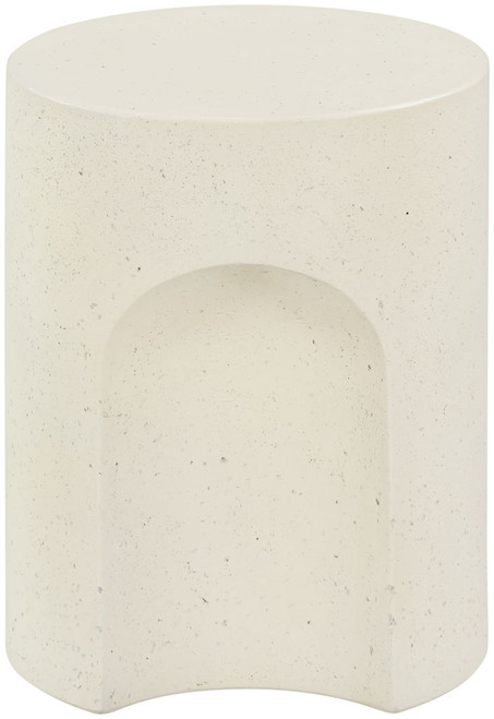 Olira - Concrete And Fiberglass Indoor / Outdoor End Table