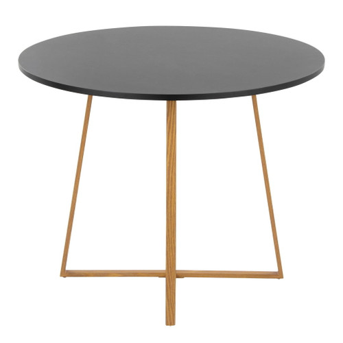 Cosmo - Dining Table - Natural Wood Metal Base