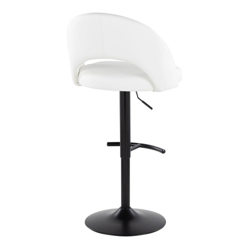 Renee - Adjustable Barstool (Set of 2) - Black Base