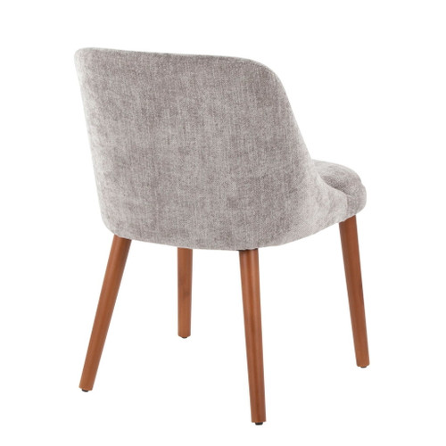Rina - Chair (Set of 2) - Walnut Wood