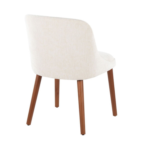 Rina - Chair (Set of 2) - Walnut Wood