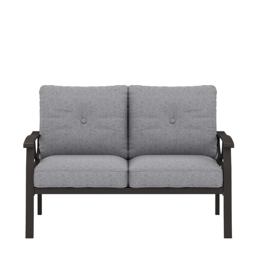 All-Weather Loveseat 2 Seats Sofa With Cushions
