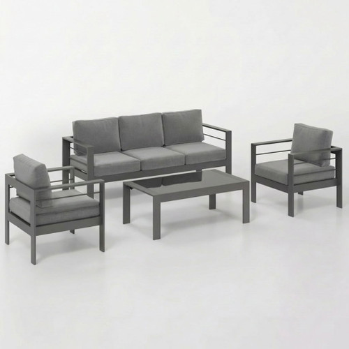 Outdoor Patio Set, All-Weather & Thick Cushions