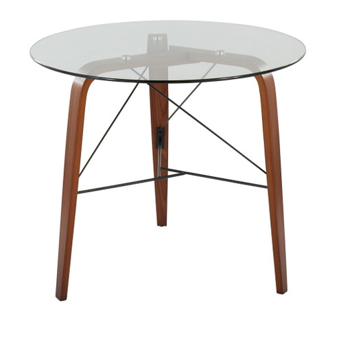 Trilogy - Round Dinette Table - Dark Brown