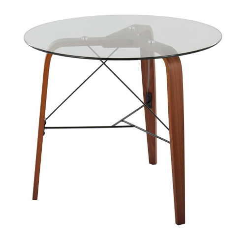 Trilogy - Round Dinette Table - Dark Brown